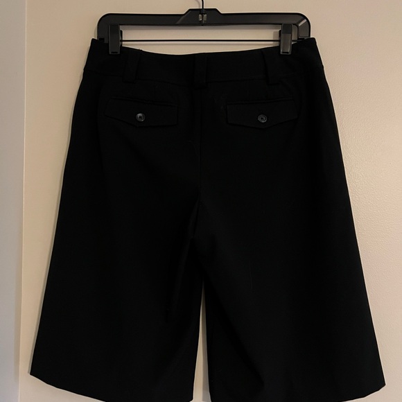 Ann Taylor Loft Black Bermuda Shorts Size: 2P MSRP: $89 - Picture 2 of 7